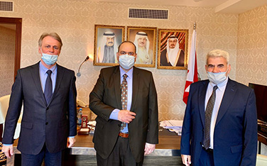 Встреча членов Комитета в Посольстве Королевства Бахрейн